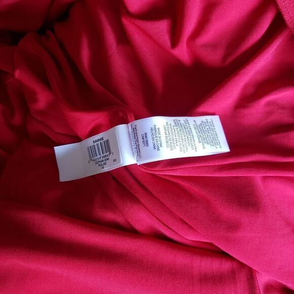 Dress The Population Sammie Fit Flare  Sweetheart Sleeveless Stretch Crepe Dress - Picture 11 of 15